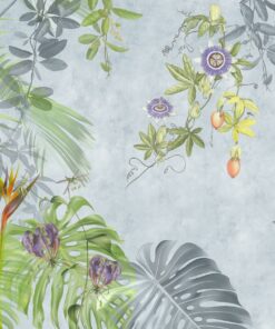 Fototapeta Listy a květiny