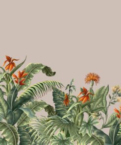 Fototapeta Oranžové Květiny V Tropech