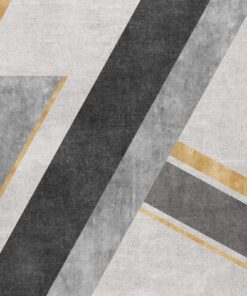 Fototapeta Pruhy V Odstínech šedé A Zlaté