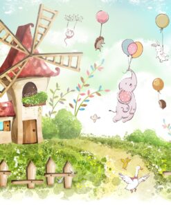 Fototapeta Dům větrného mlýna