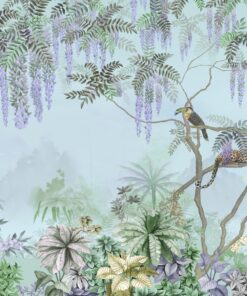 Fototapeta Modrá džungle