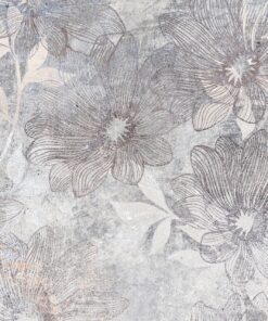 Fototapeta Květiny V šedé