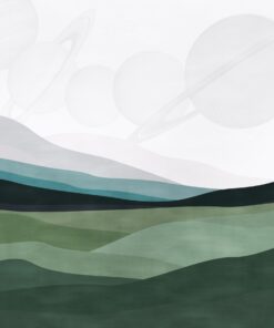 Fototapeta Minimalistické planety