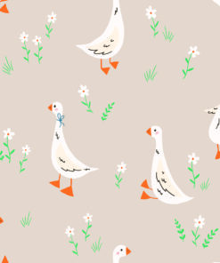 Fototapeta Husí procházka