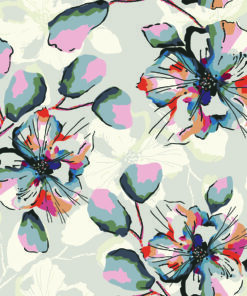 Fototapeta Malované Květiny