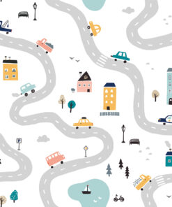 Fototapeta Barevné město