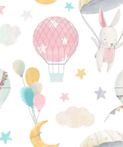 Fototapeta Létající zajíček