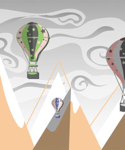 Fototapeta Let balónem