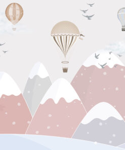 Fototapeta Let balónem mezi horami