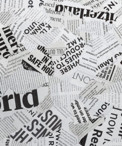 Fototapeta Novinové výstřižky