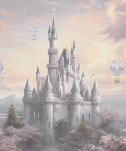 Fototapeta Hrad mezi balónky