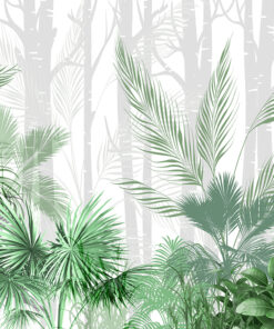 Fototapeta Listy V Svěží Zelené