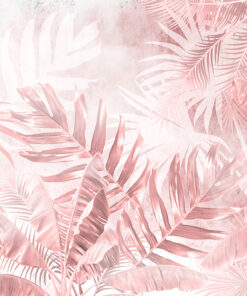 Fototapeta Listy V Růžové