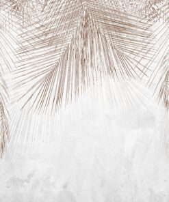 Fototapeta Zlaté Listy Na Betonu