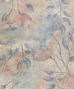 Fototapeta Větvičky na malovaném pozadí