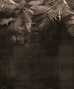Fototapeta Tmavý tón listy