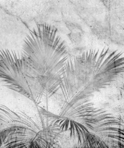 Fototapeta Listy na imitaci betonu