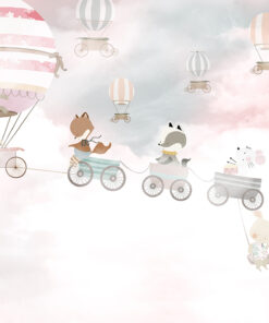 Fototapeta Let v oblacích