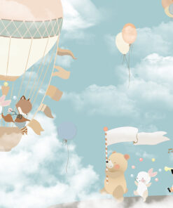 Fototapeta Zajíček v balónu