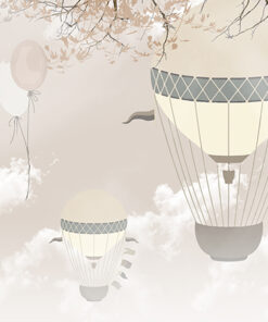 Fototapeta Balónky V Béžové