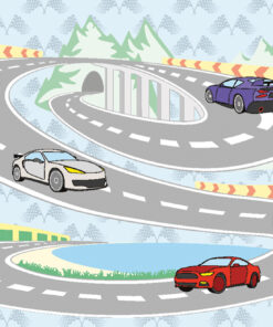 Fototapeta Závodní dráha