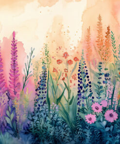 Fototapeta Svěží květinová louka