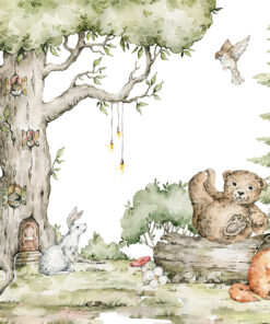 Fototapeta Rozhovory lesních zvířat