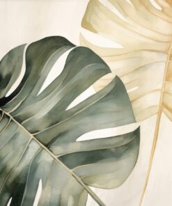 Fototapeta Listy Na Béžové Pozadí