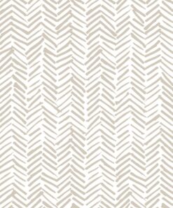 Fototapeta Světle Béžová Rybí Kost S Dekorativní Strukturou