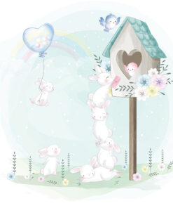 Fototapeta Jarní zajíčci