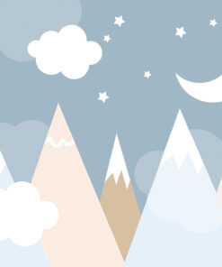 Fototapeta Hory v pastelových odstínech