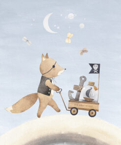 Fototapeta Liščí pirát