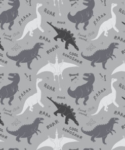 Fototapeta Dinosauři V šedých Tónech