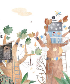 Fototapeta Domy na stromech