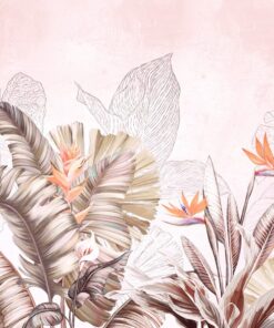 Fototapeta Zahrada s exotickými rostlinami