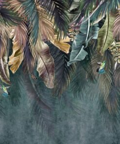 Fototapeta Jemní kolibříci mezi listy