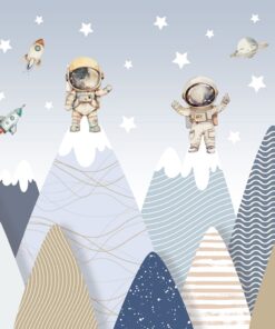 Fototapeta Malí astronauti