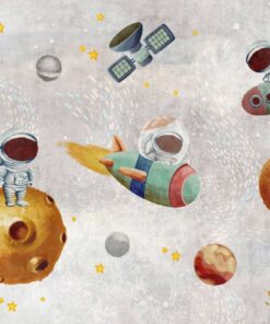 Fototapeta Malí průzkumníci ve vesmíru