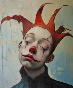 Fototapeta Smutný klaun