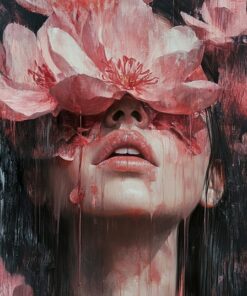 Fototapeta Žena v květinách