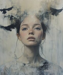 Fototapeta Zamyšlená dívka