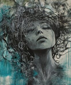 Fototapeta Malovaná dívka