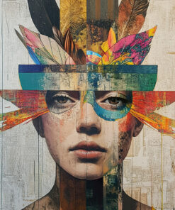 Fototapeta Žena v indické čelence