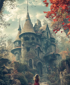 Fototapeta Procházka k Začarovanému hradu