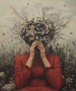 Fototapeta Žena na louce