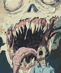 Fototapeta Ústa netvora