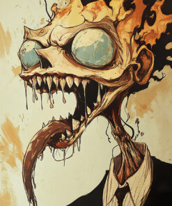 Fototapeta Děsivá zombie