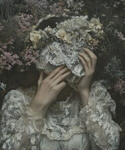 Fototapeta Žena v romantické krajce