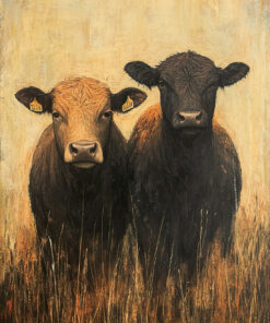 Fototapeta Dvojice zvířat na louce