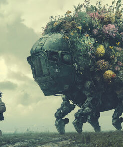 Fototapeta Robot se zavazadly